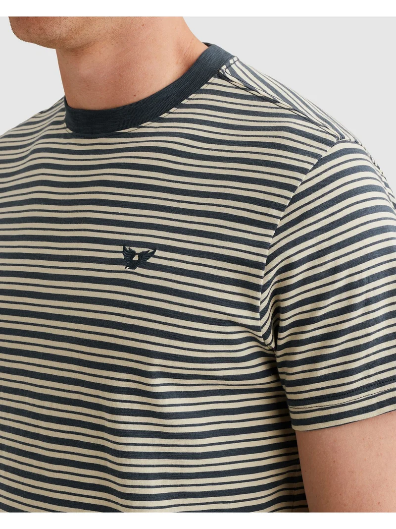 Short sleeve r-neck yd stripe jers, Sargasso Sea