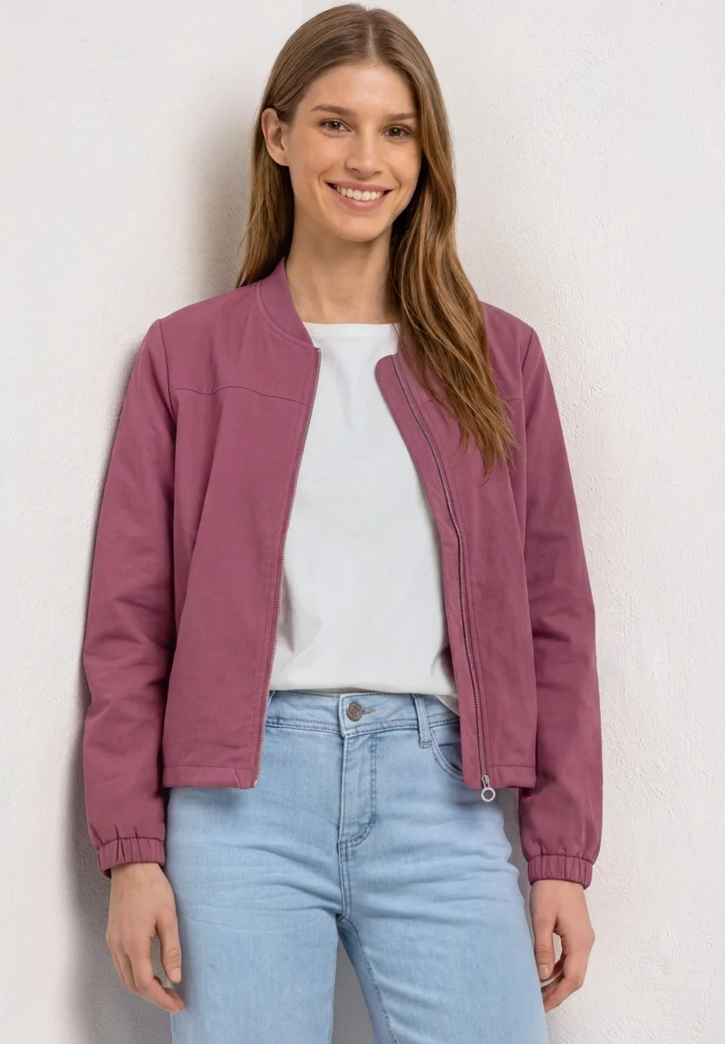 Light Summer Jkt, dark clouded blush