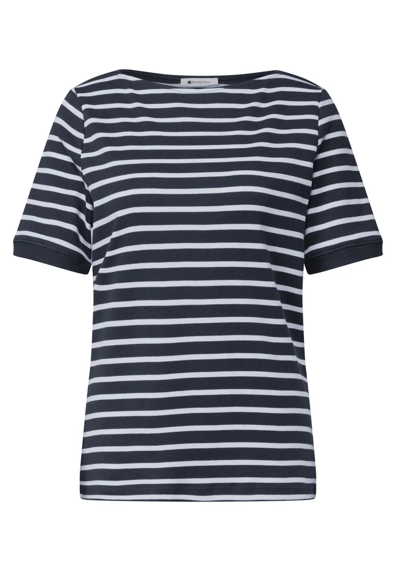 basic yds u-boat shirt, darkest blue