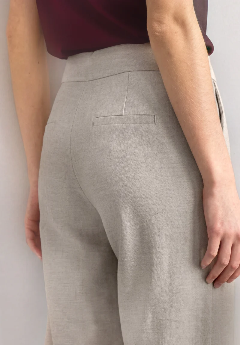 LTD QR Culotte HW Jersey Pique, clay sand