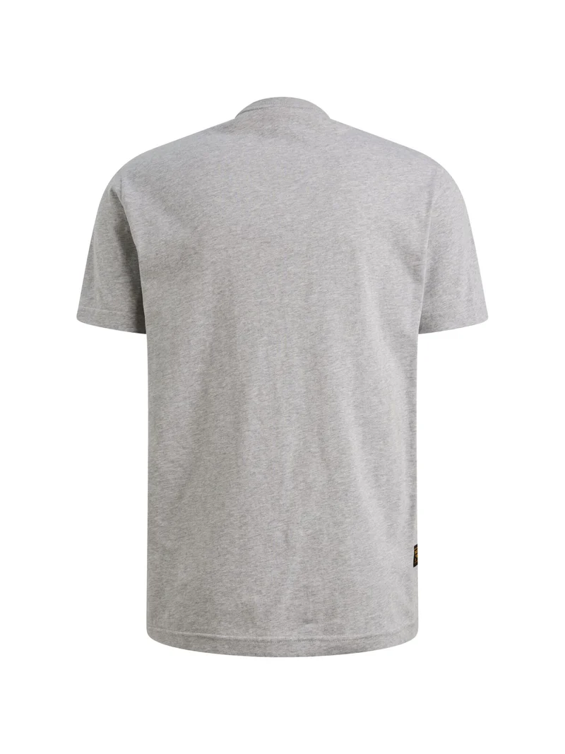 Short sleeve r-neck play single je, Mid Grey Melee