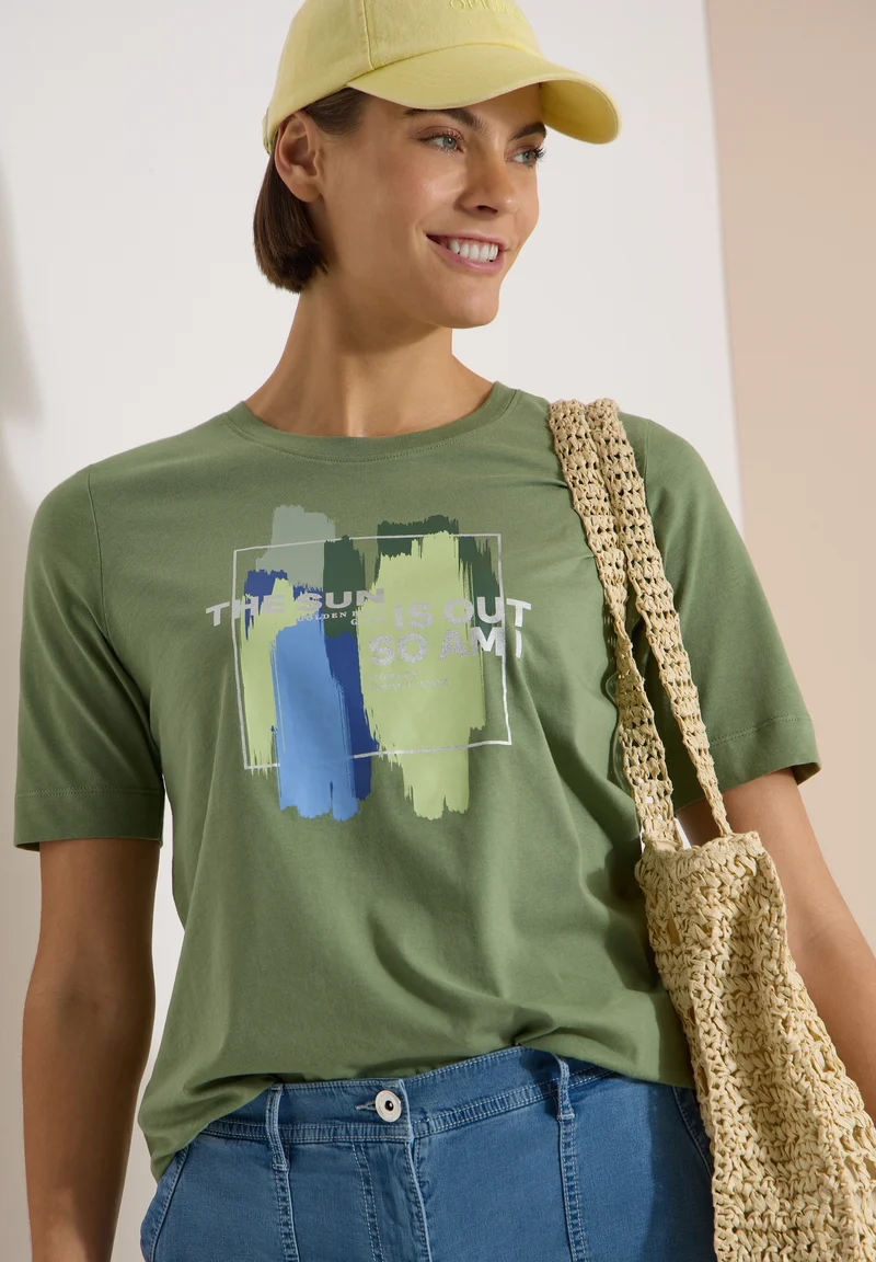 Multicolor FP T-Shirt, deep matcha green