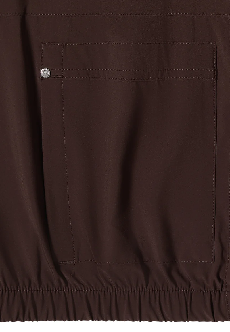 Blouson Jacket Light Travel, brown cacao