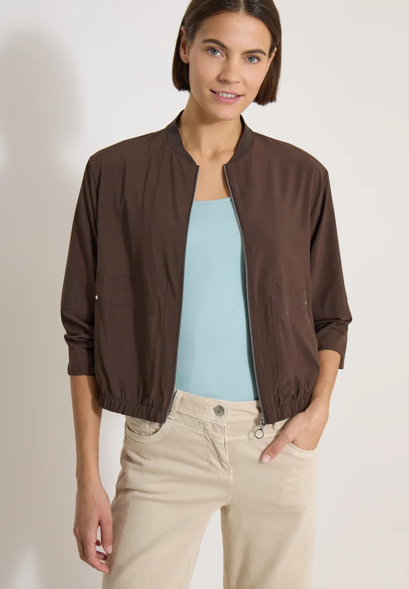 Blouson Jacket Light Travel, brown cacao