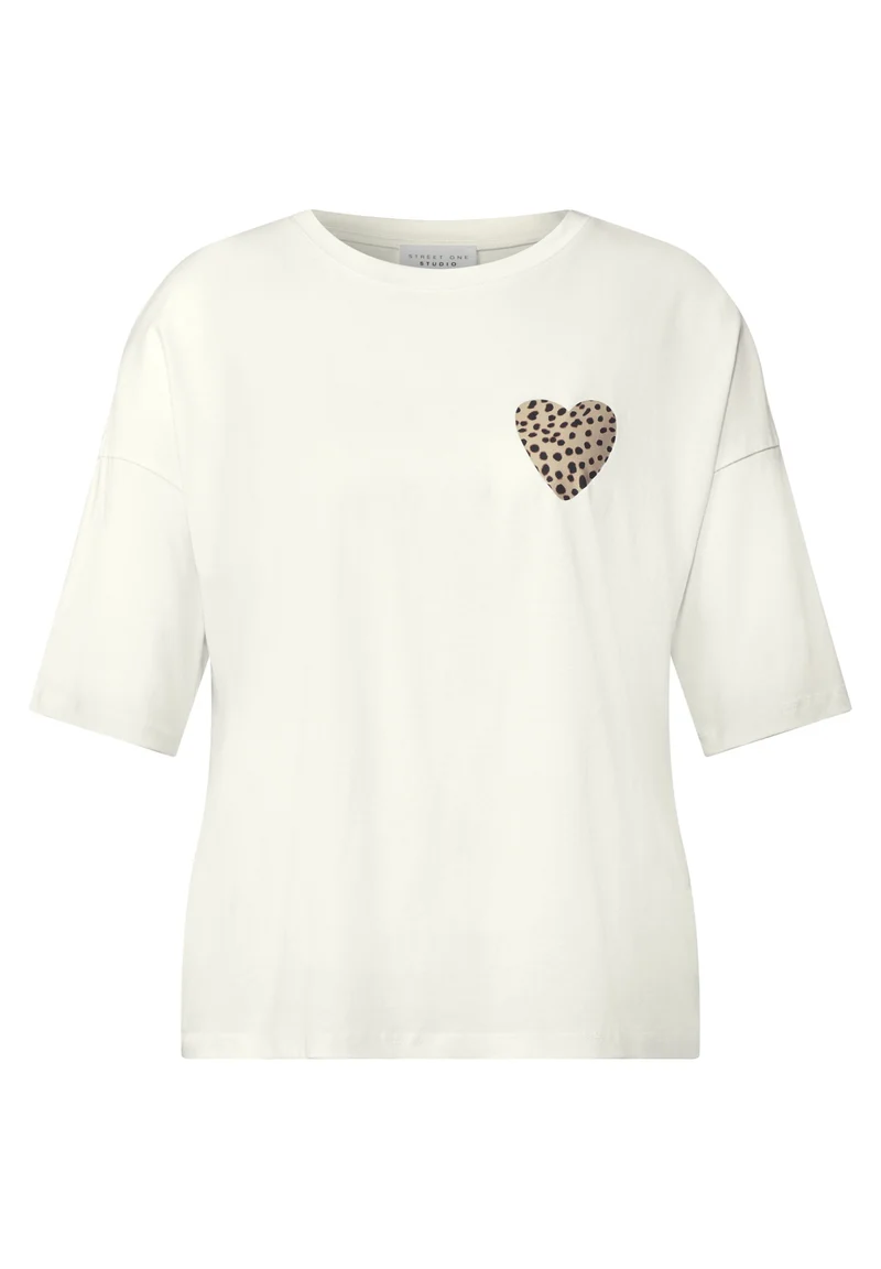 LTD QR Studio_Shirt w.printed, off white