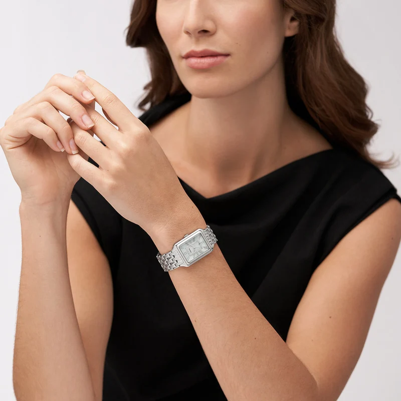 Fossil Raquel damen Uhr Silber ES5306