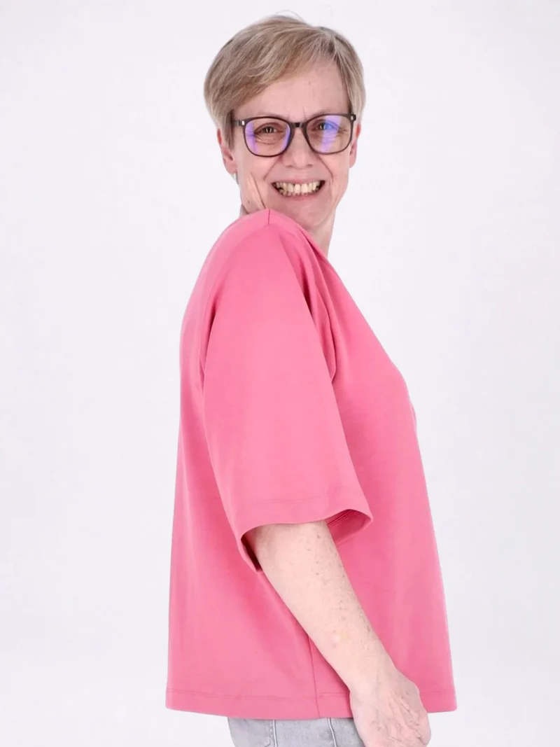Soyaconcept Damen Shirt V-Ausschnitt