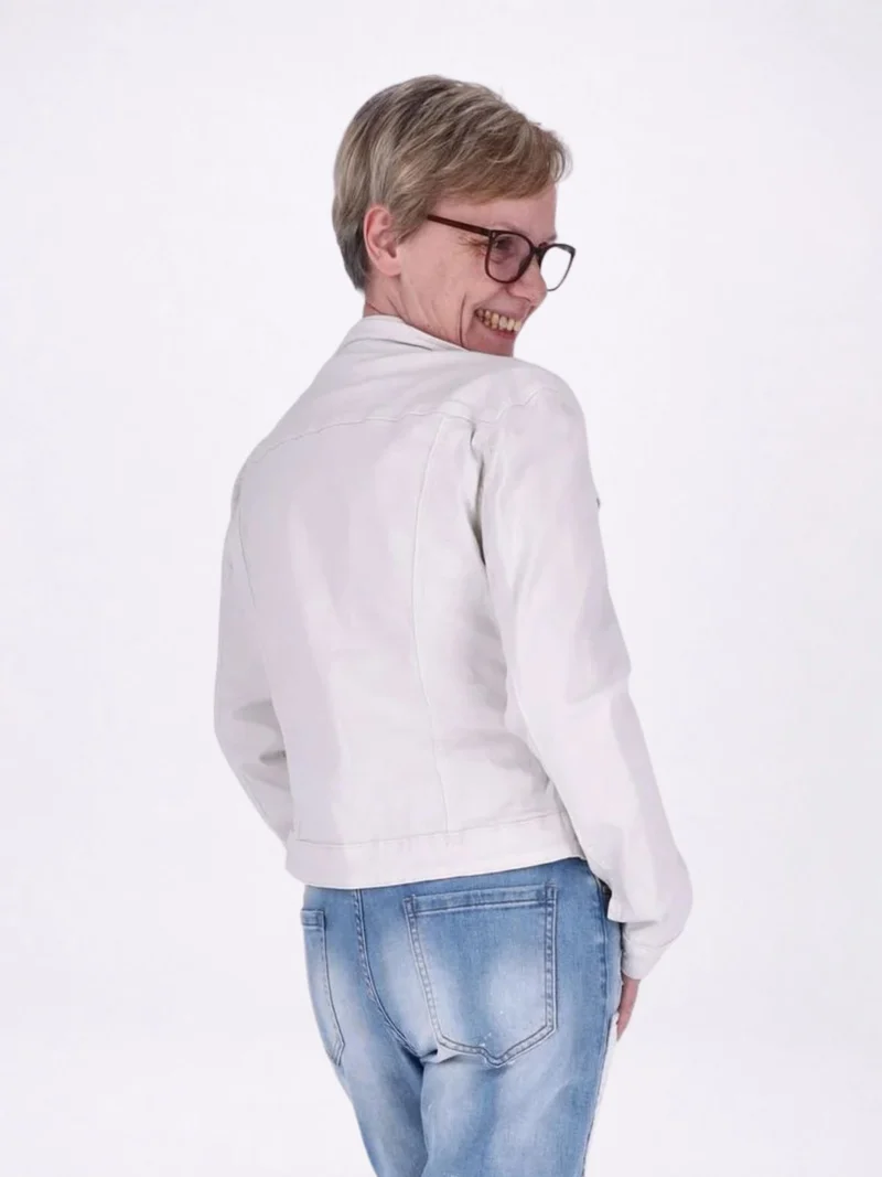 Splash of Color Damen Jeansjacke