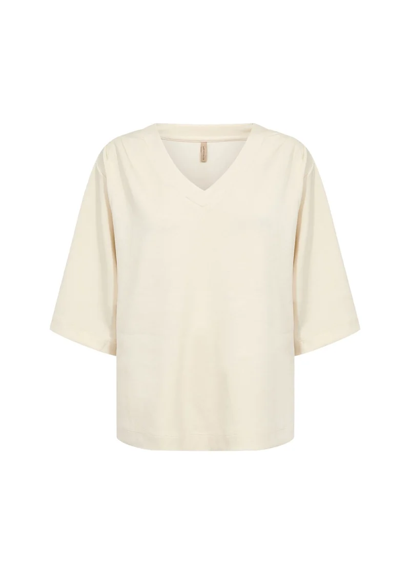 Soyaconcept Damen Shirt V-Ausschnitt