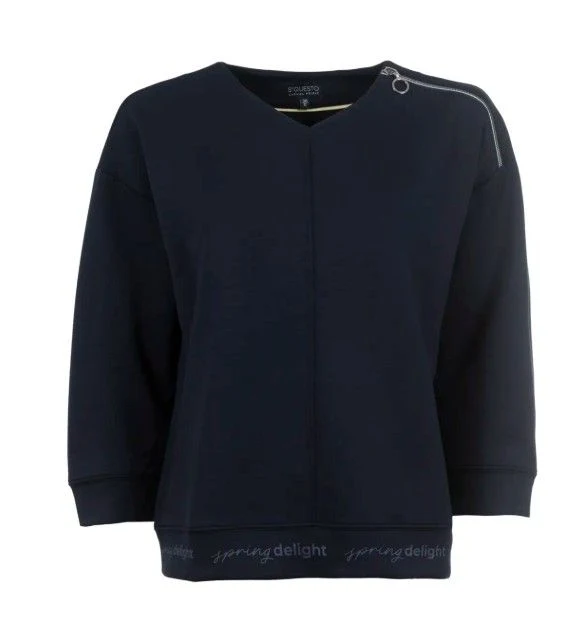 SOQUESTO Leichtsweat 3/4 Damen