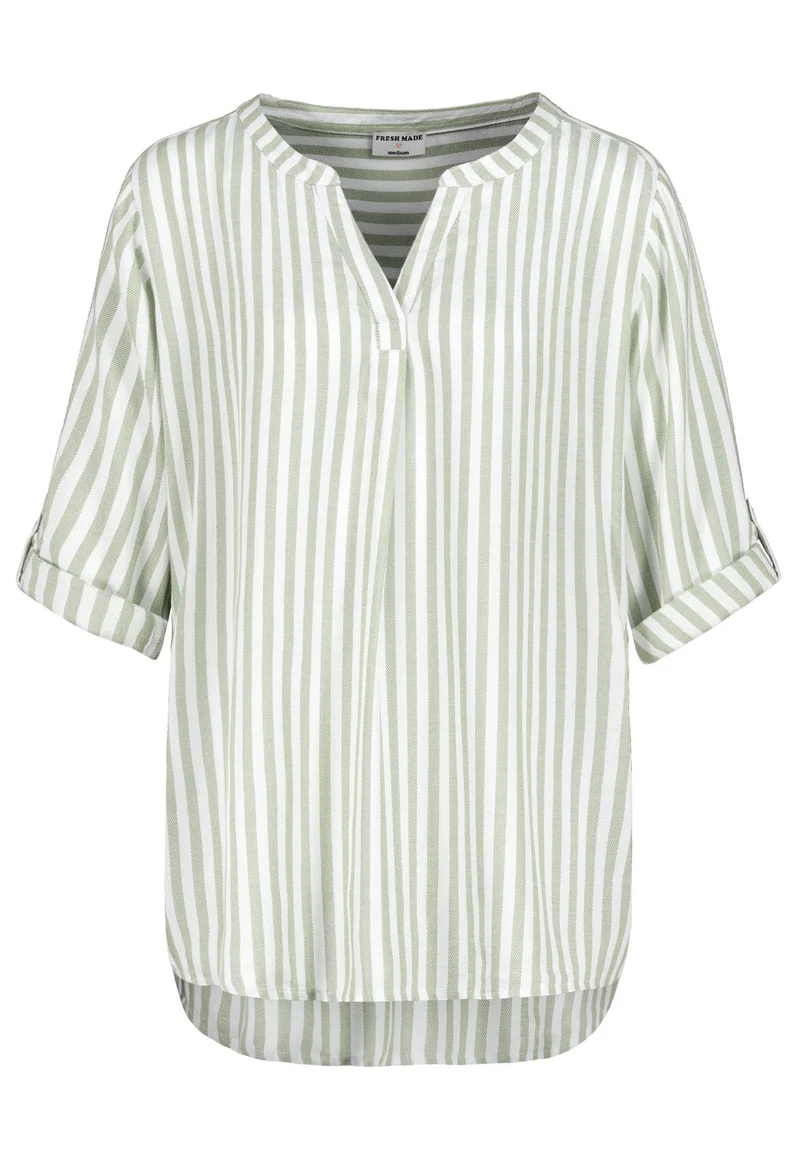 Authentic Style Damen Bluse langarm