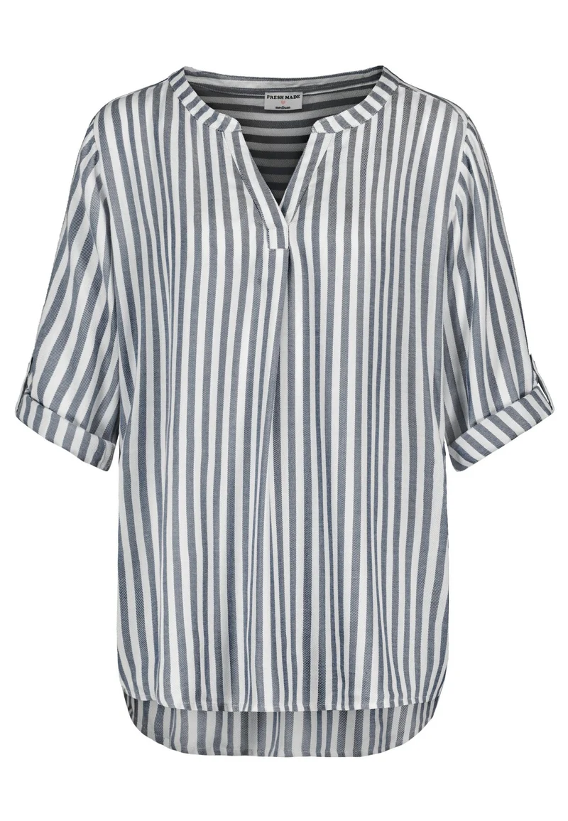 Authentic Style Damen Bluse langarm