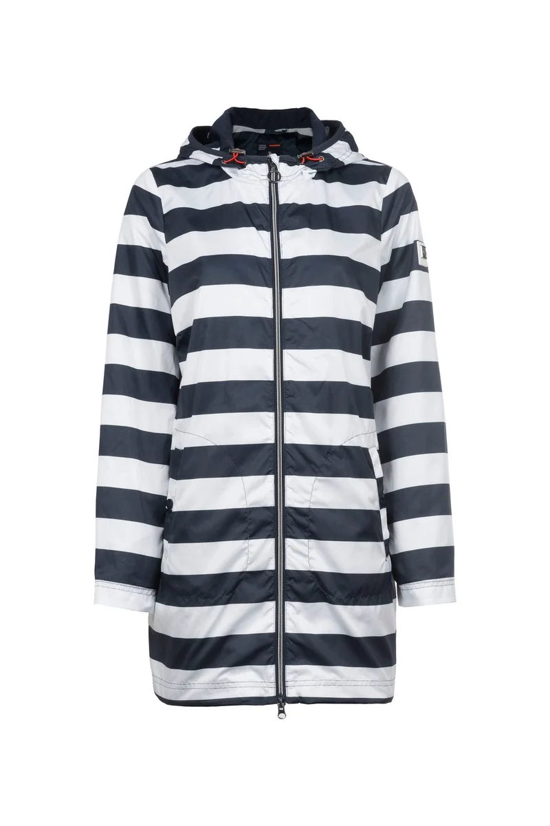 SOQUESTO Parka Damen Streifendesign