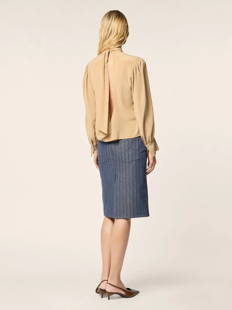 Silk Chiffon Blouse