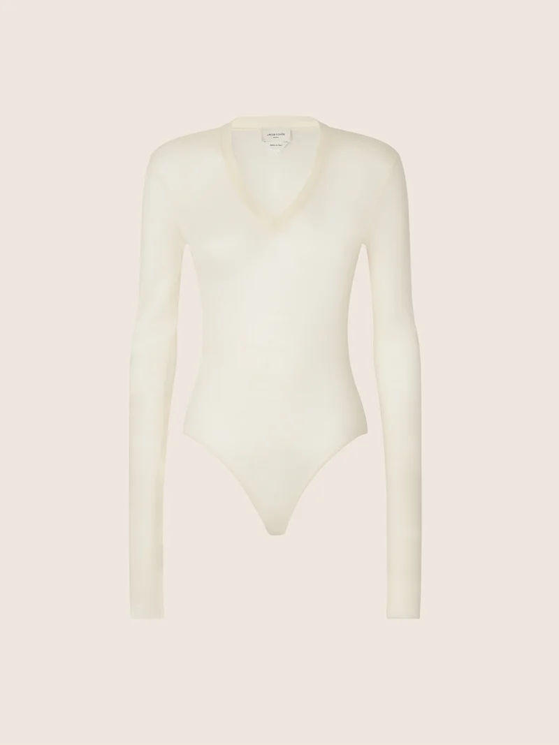Cashmere Jersey Bodysuit