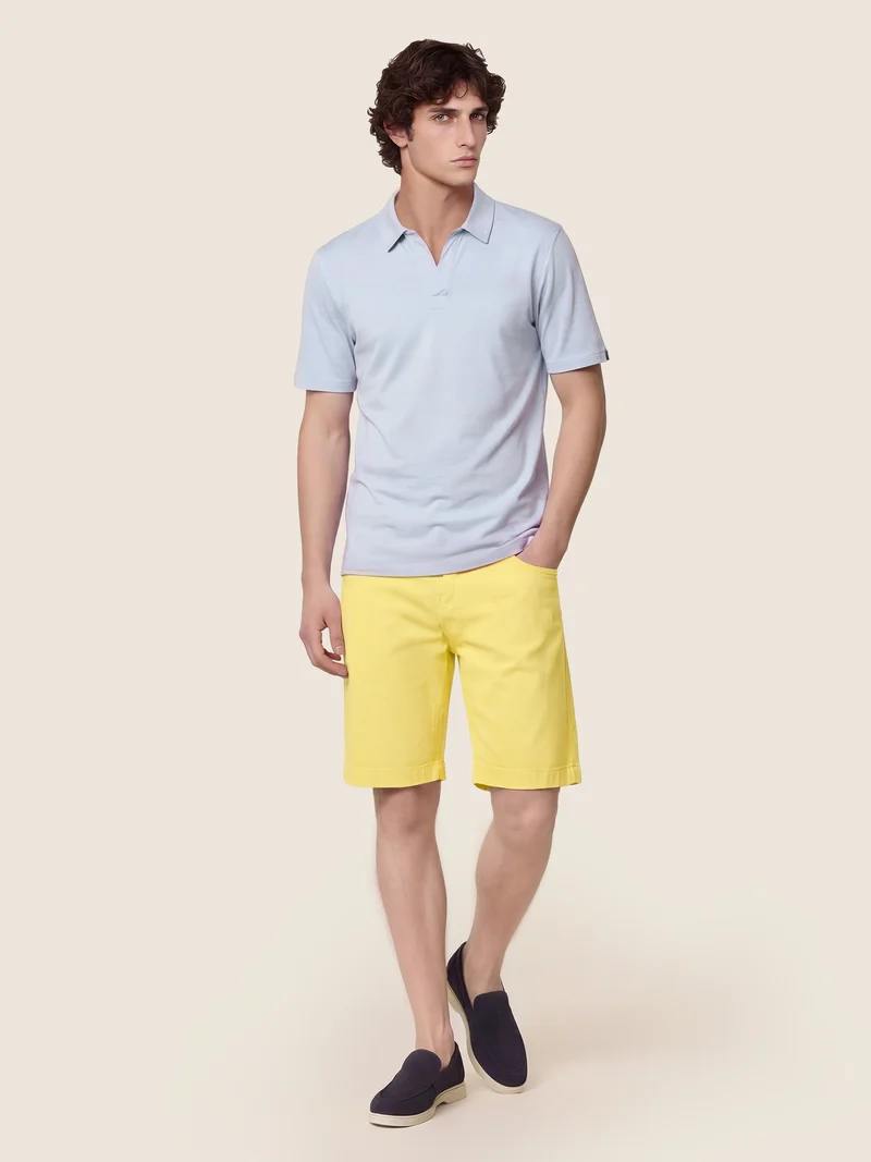 Nicolas – Bermudas in stretch twill