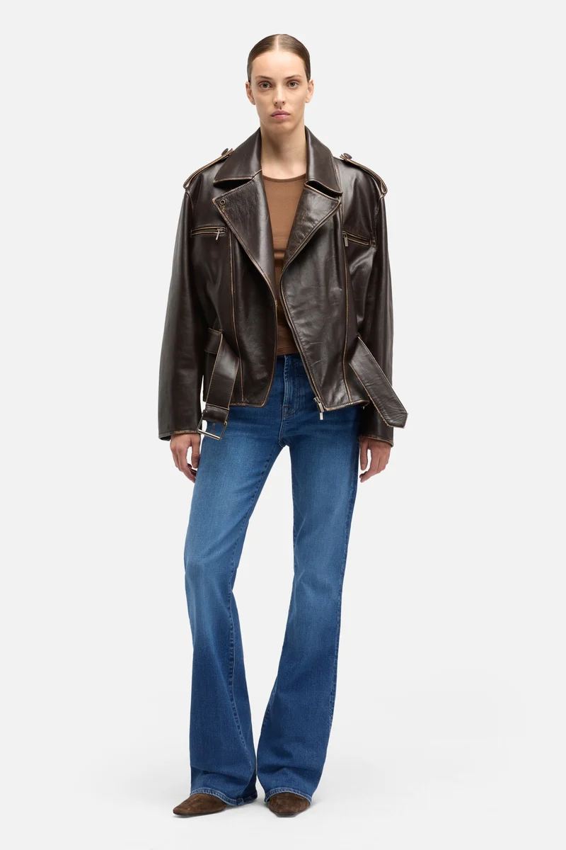 LEGGY BOOTCUT in Slim Illusion Moonwater