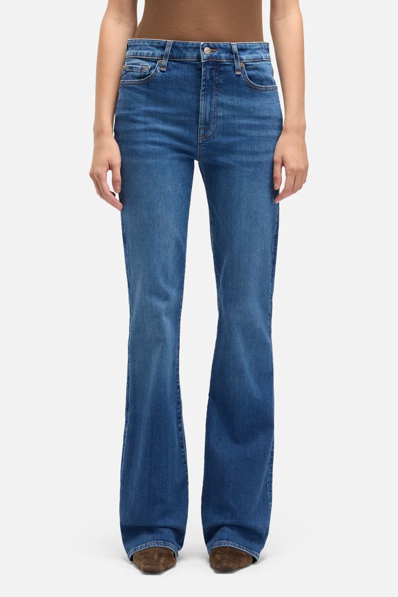 LEGGY BOOTCUT in Slim Illusion Moonwater
