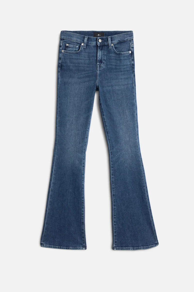 HIGH WAIST ALI in Denim Flux