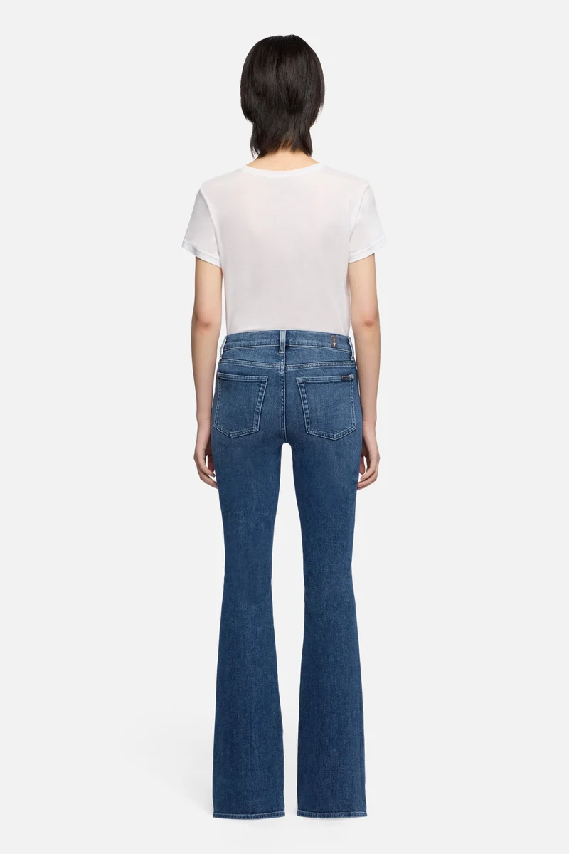 HIGH WAIST ALI in Denim Flux