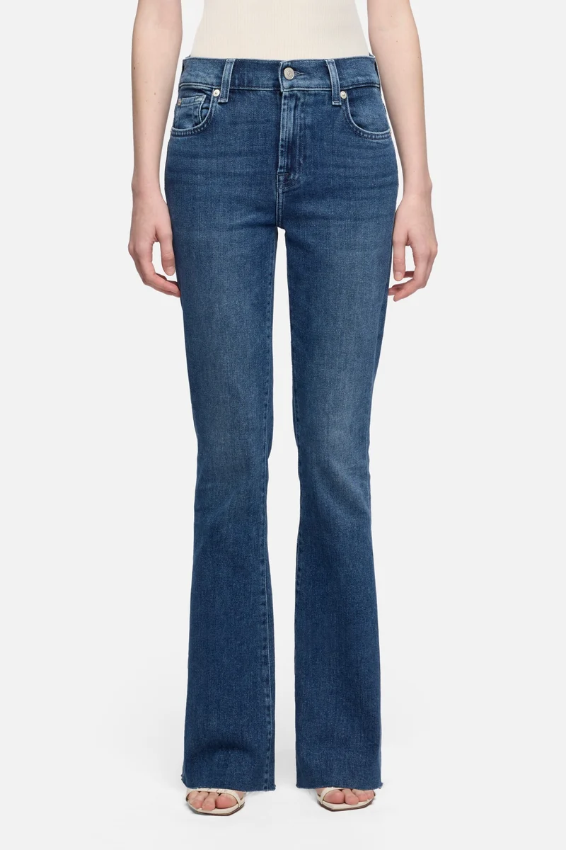 TAILORLESS BOOTCUT in Denim Flux
