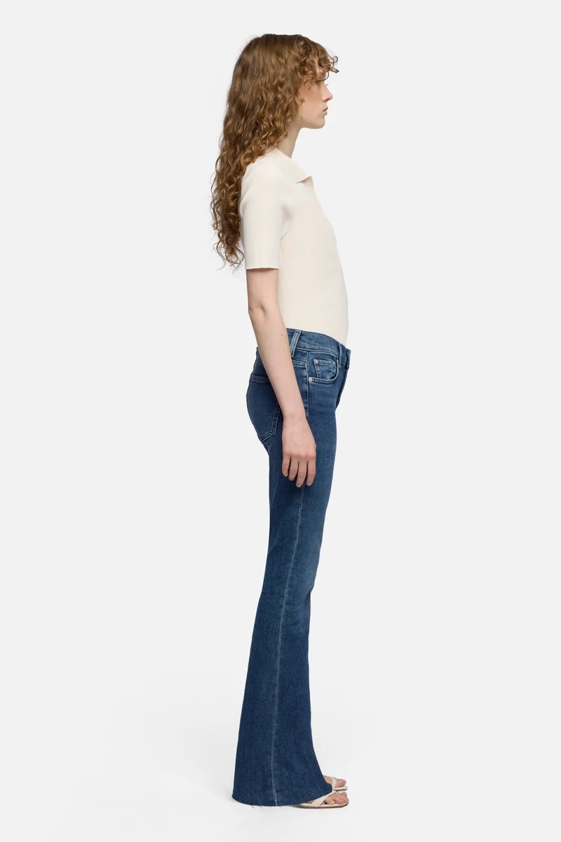 TAILORLESS BOOTCUT in Denim Flux