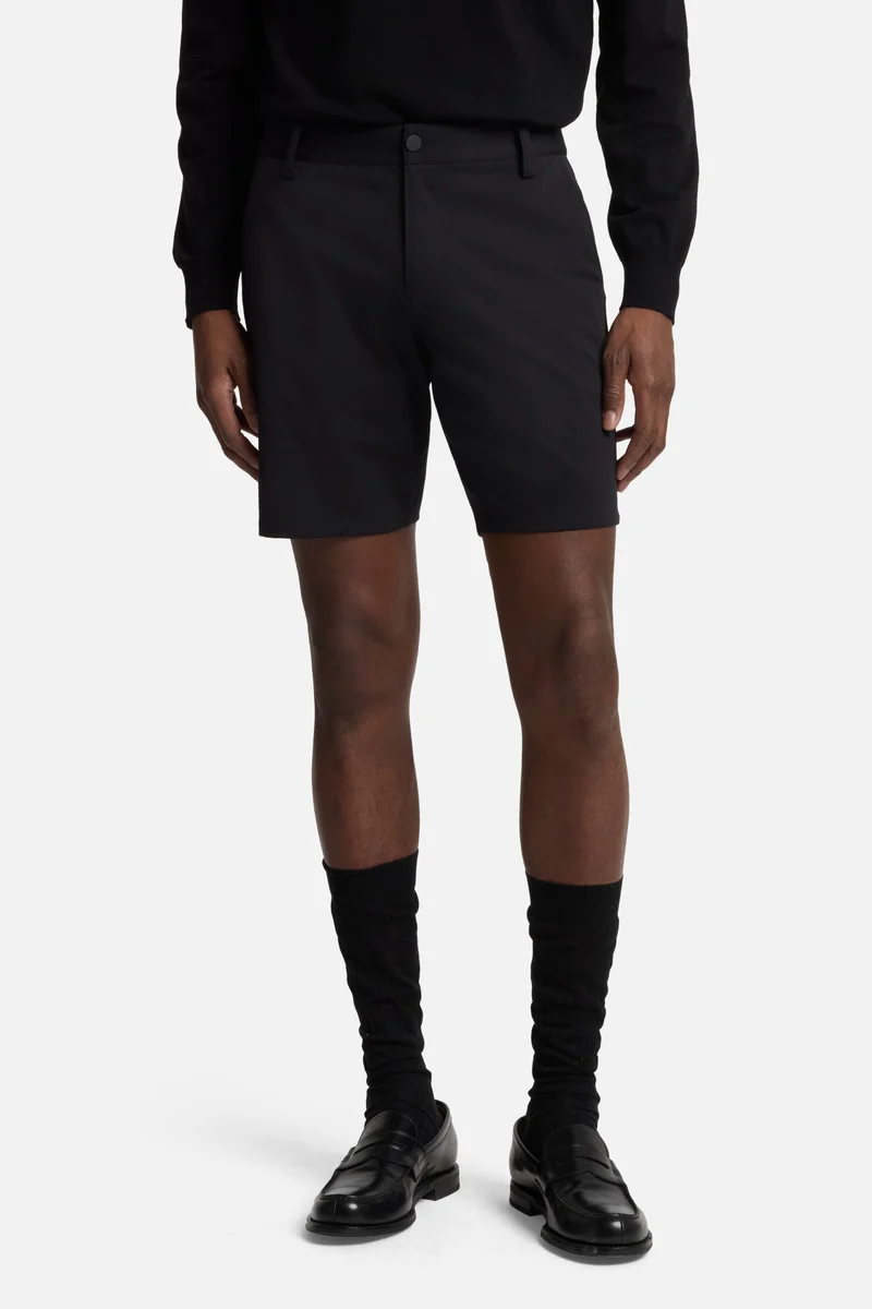 Double Knit Short in Black