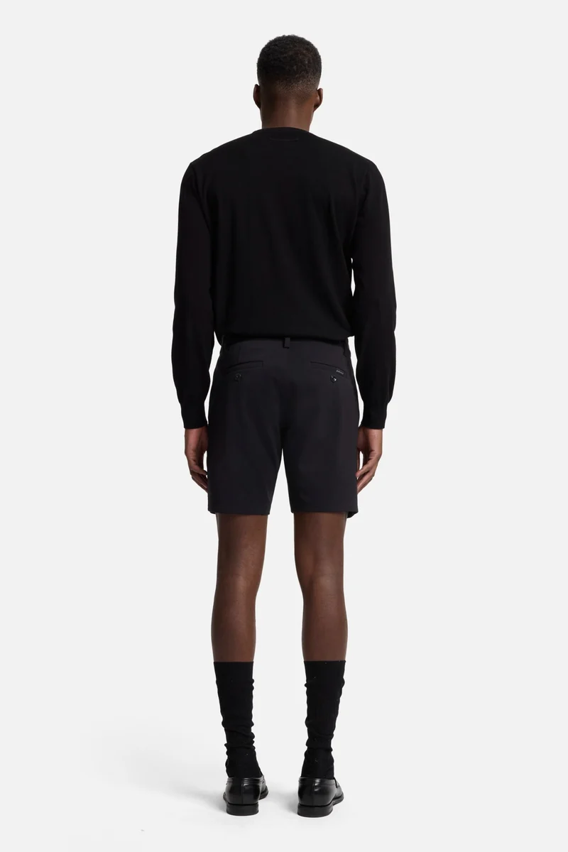 Double Knit Short in Black