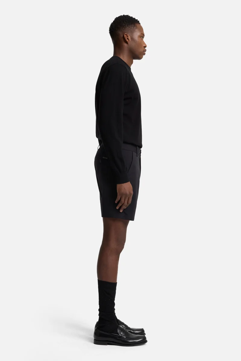 Double Knit Short in Black