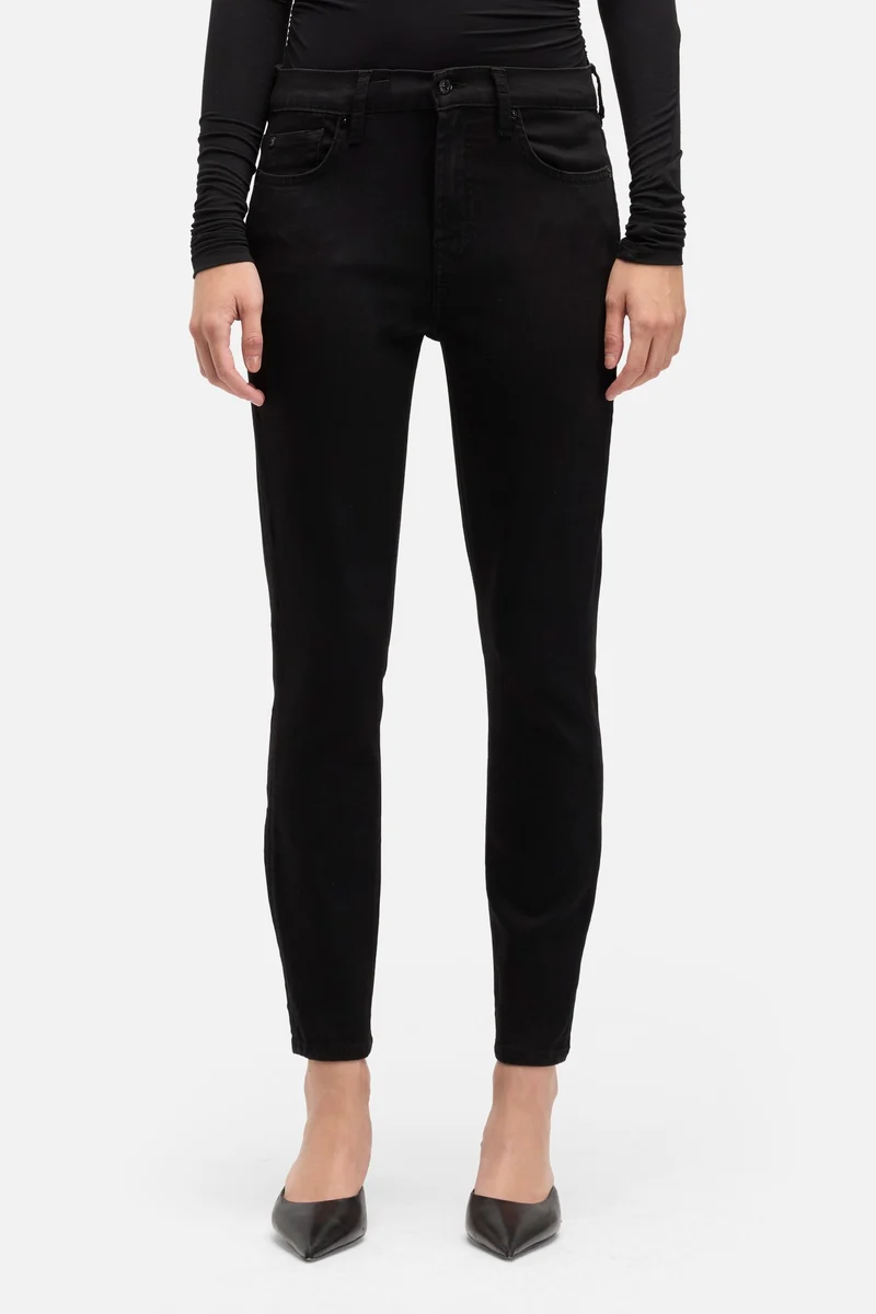 B(air) Ankle Skinny in Rinsed Black