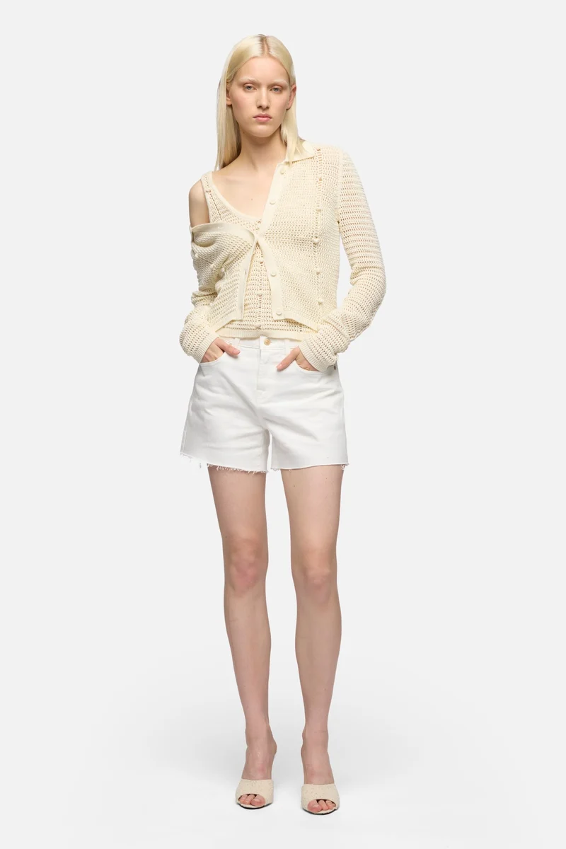 BOBBLE TANK in Ecru