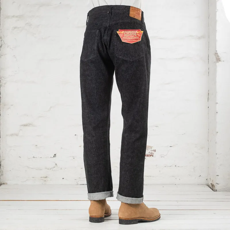 14,25 oz. Black Denim 1947 Regular Straight