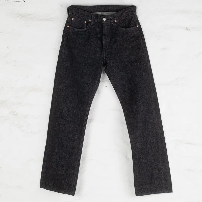 14,25 oz. Black Denim 1947 Regular Straight