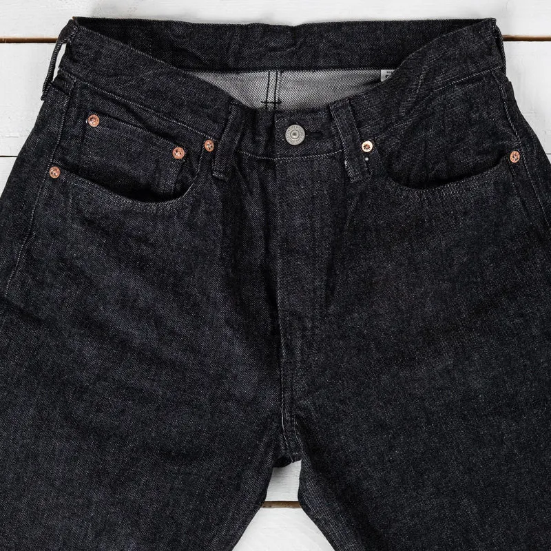 14,25 oz. Black Denim 1947 Regular Straight
