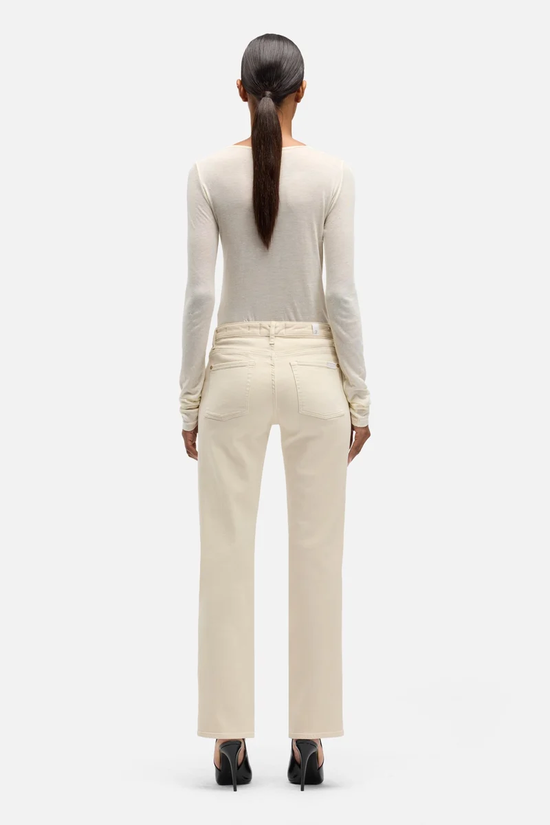 Luxe Vintage Calie Straight in Oatmeal