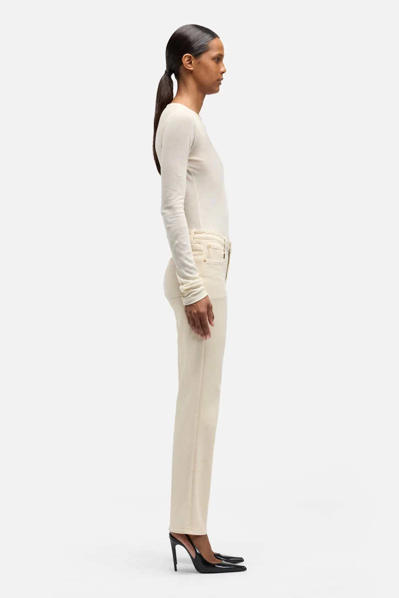 Luxe Vintage Calie Straight in Oatmeal