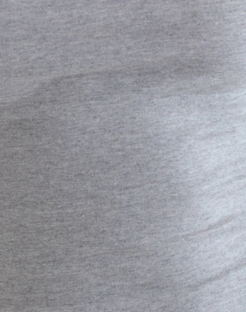 Solay Vest Top in Grau meliert