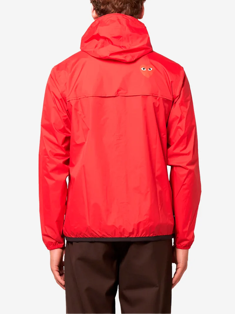 Giacca packable full zip rossa x K-Way