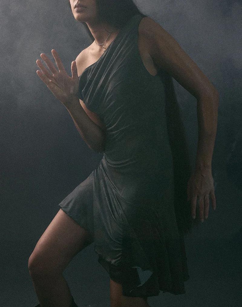 Tohari Minikleid in Dynamic Rose