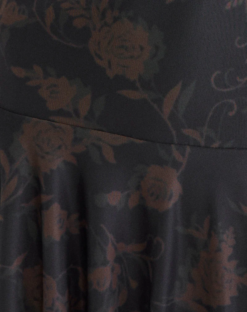 Tohari Minikleid in Dynamic Rose