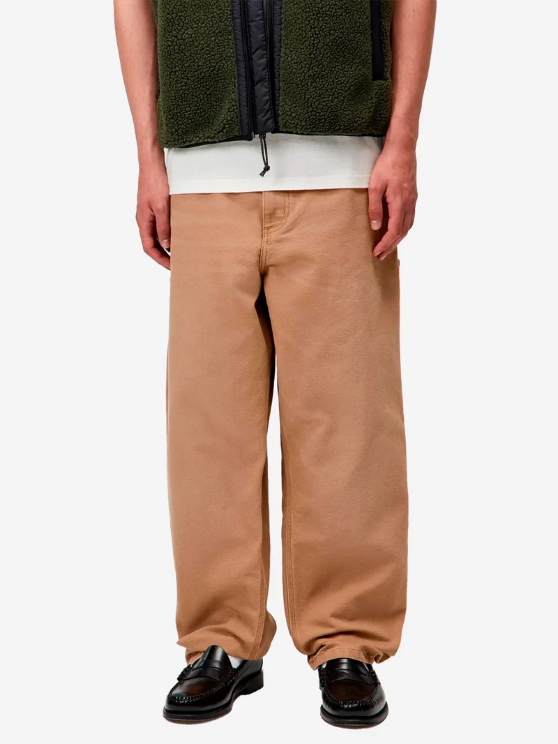 Pantaloni 'Single Knee' marroni