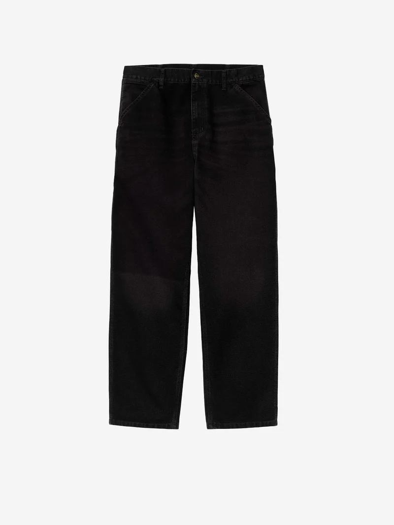 Pantaloni 'Single Knee' neri