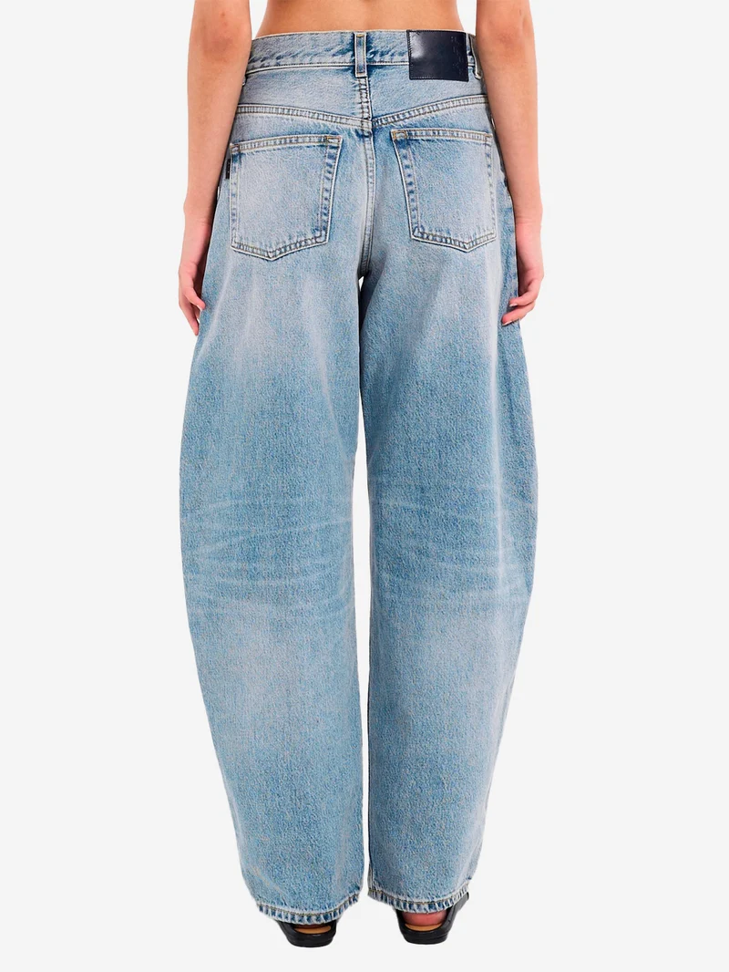 Jeans 'Bibi' baloon fit blu chiaro