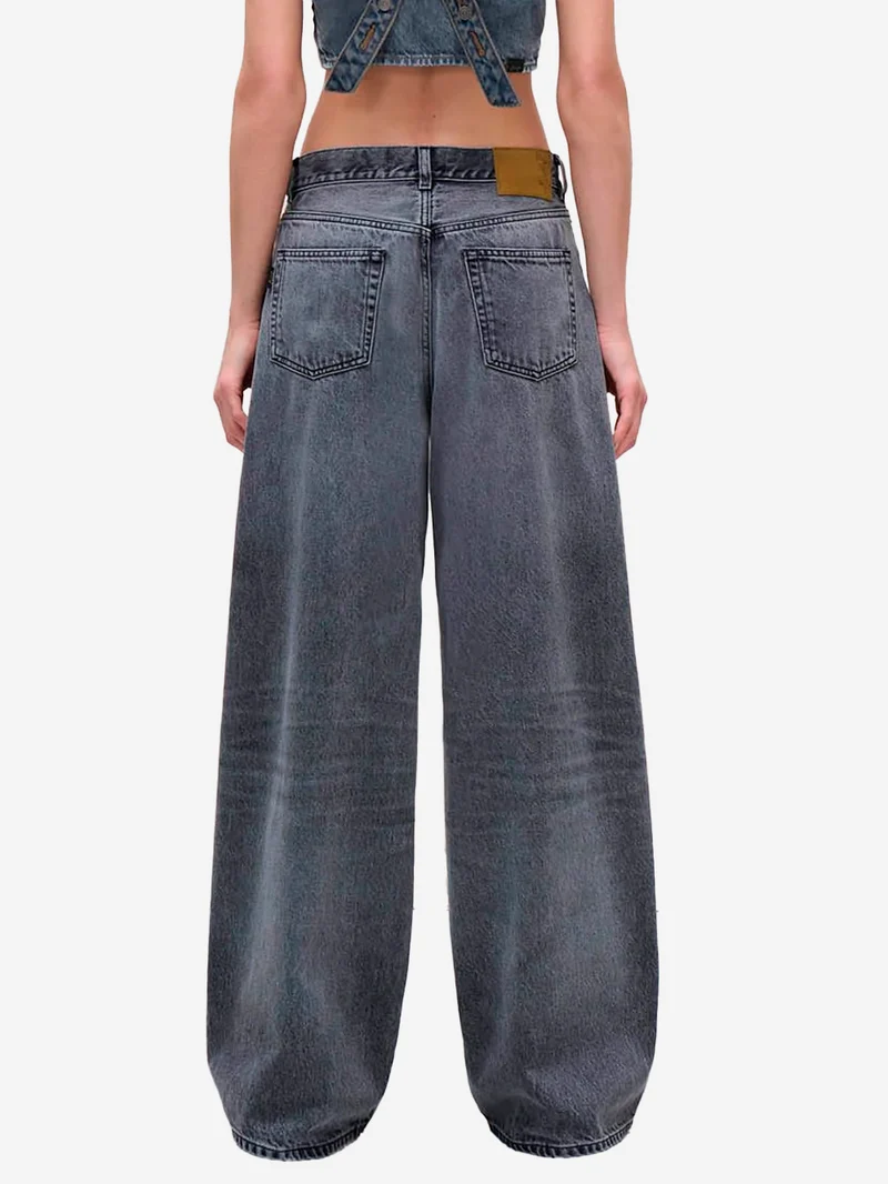 Jeans baggy grigi 'Bethany'