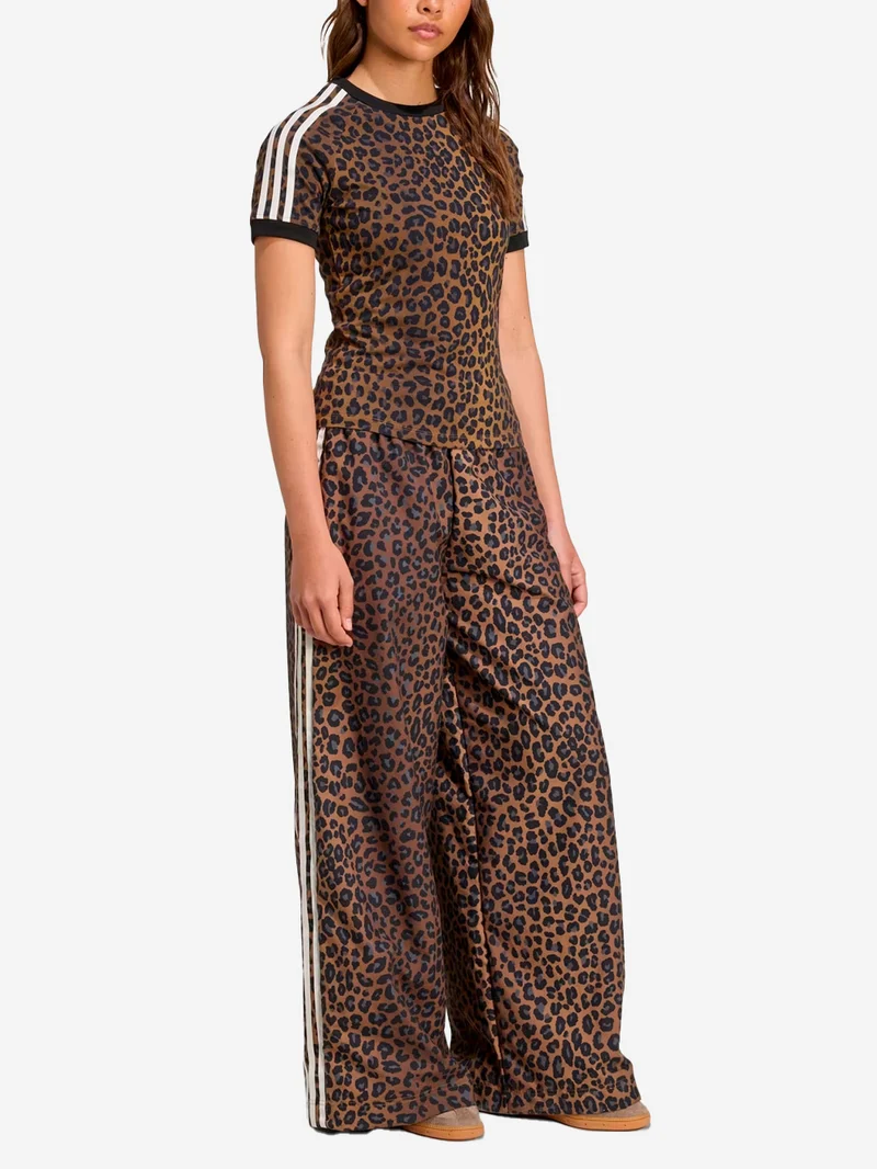 Pantaloni 'Firebird' ampi con stampa leopardata