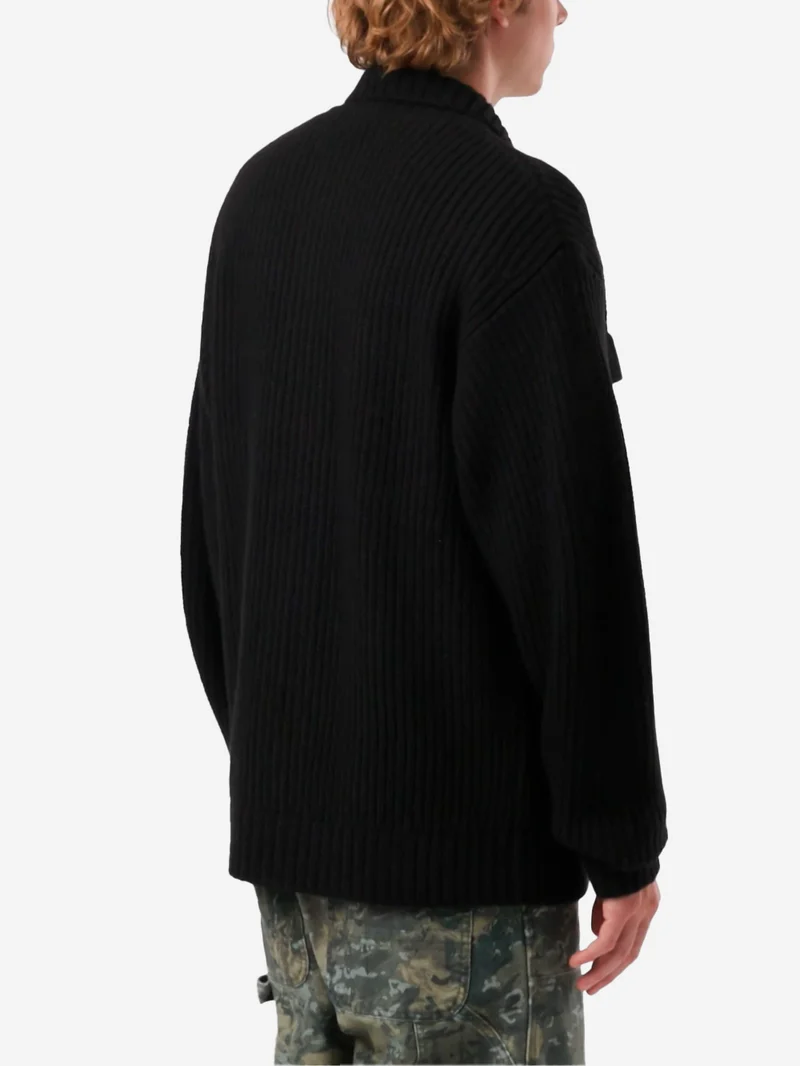 Chore Knit jacket nera
