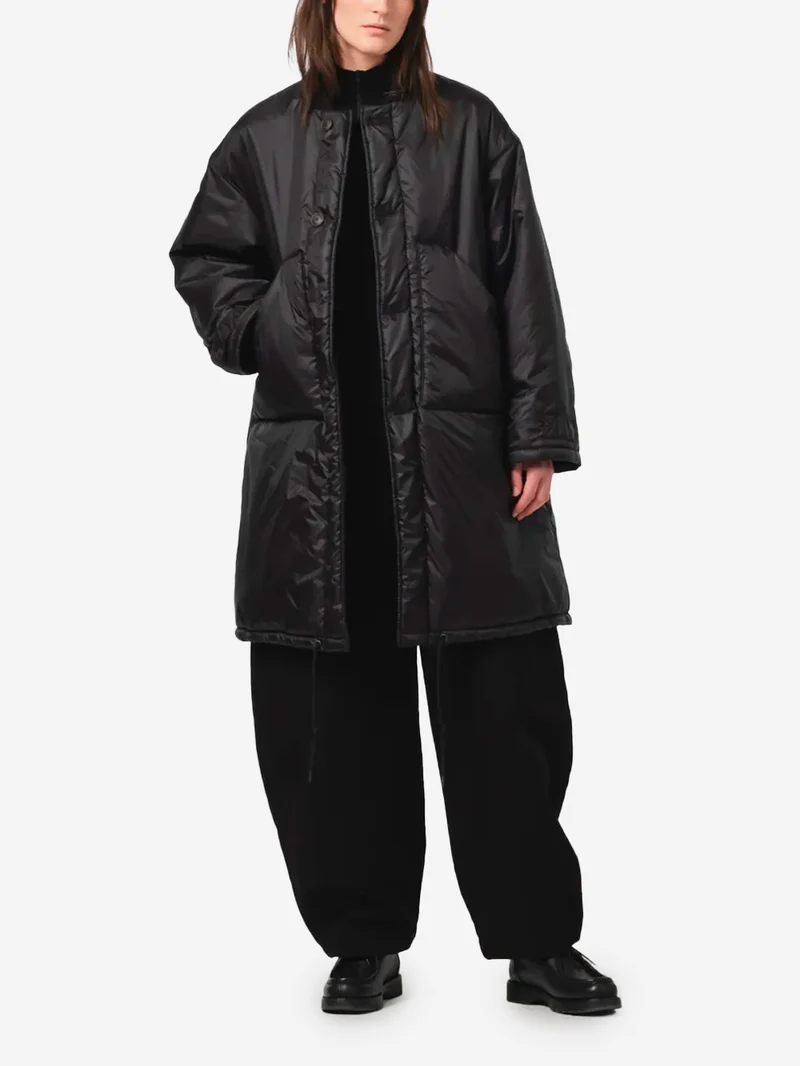 Cappotto Liner in nylon nero