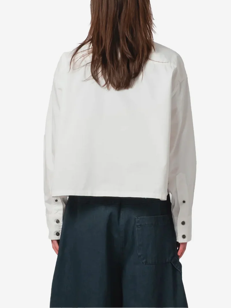 Camicia boxy fit bianca