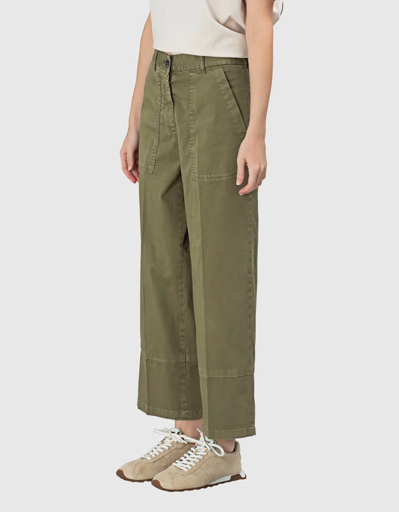 Cropped Cargo-Hose Onstage Carpenter