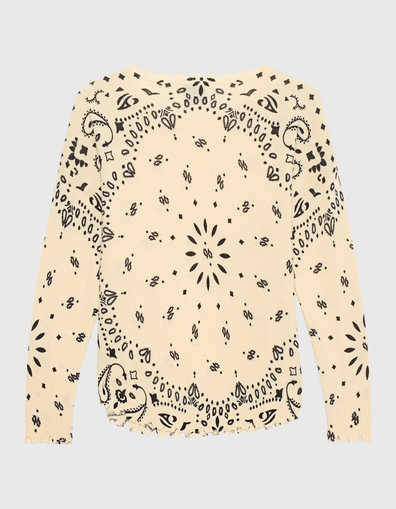 Destroyed Kaschmir-Pullover Mela Bandana